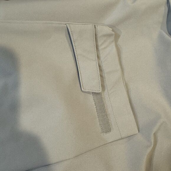 Ozark Trail Rain Jacket XL Men's Grey Water Wind Resistant Hooded Pockets Vented - Picture 9 of 9